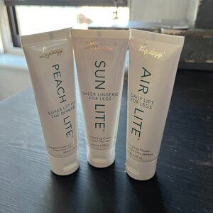 Legology - Set of 3! - each 1.7fl/oz - Peach Lite / Sun Lite / Air Lite NWT
